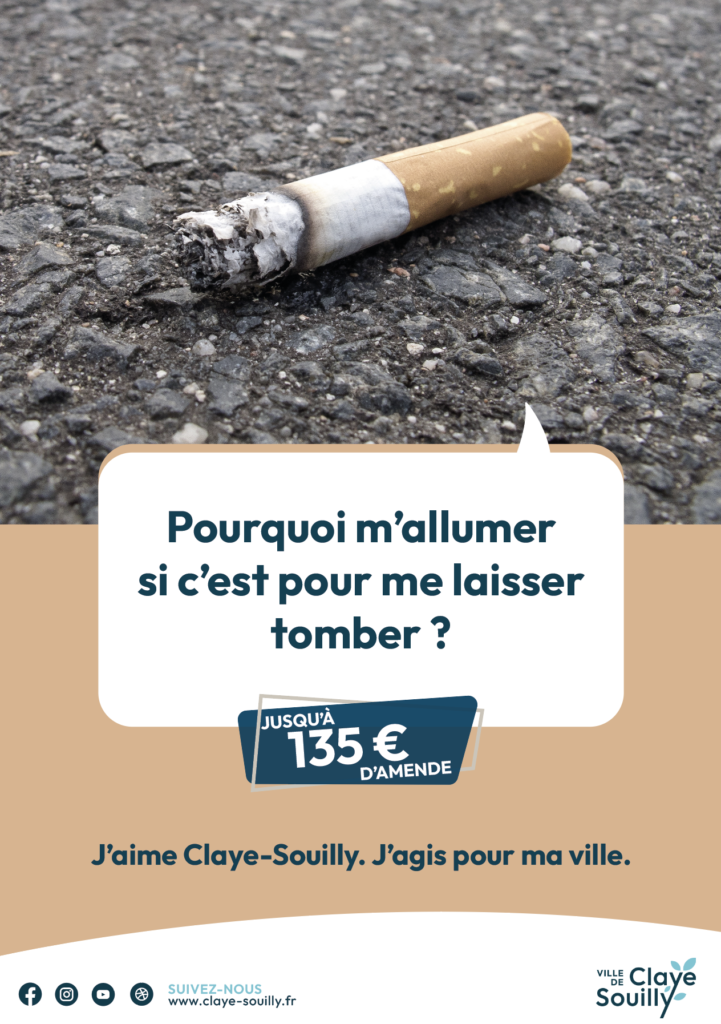 Campagne pub incivilités - cigarette